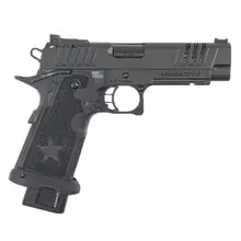 STACCATO 2011 Staccato P 9mm Luger 4.4in 2x 17rd/20rd Mags Optic Ready Black DLC/DLC Pistol (12-0200-000103-01)