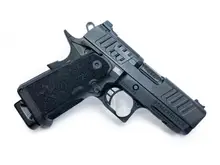Staccato 2011 CS 9mm 3.5in Optic Ready Black DLC Single-Action Pistol with Carry Sights