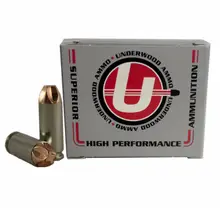 Underwood 10mm Auto Handgun Ammo - 140 Grain Xtreme Penetrator 20 Round Box