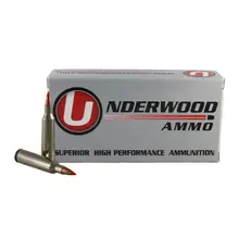 UNDERWOOD AMMO .22-250 REMINGTON AMMUNITION 20 ROUNDS BALLISTIC TIP VARMINT 50 GR