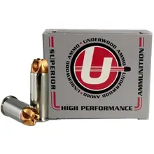 Underwood Xtreme Hunter 10mm Auto Ammo, 150gr Lehigh Defense Projectile, 20rd Box