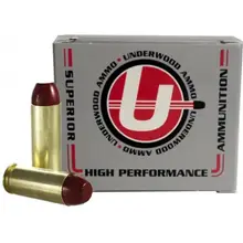 Underwood Ammo .45 Win Mag 225gr Hard Cast Lead Flat Nose Projectile