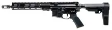 Geissele Automatics Super Duty 5.56mm NATO 11.5" Luna Black Pistol with SB Tactical SBA3 Brace Stock and Geissele Grip - 08-198LBP