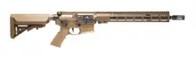 Geissele Super Duty 5.56mm 14.5" Barrel AR Rifle with SSA-E X Trigger, Desert Dirt Color