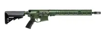 Geissele Automatics Super Duty Rifle 5.56x45mm NATO 16" Green Manganese Phosphate with B5 Enhanced SOPMOD Stock and 15" Super Modular MK16 M-LOK Rail - 08-188-40G