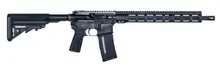 IWI ZION-15 Tactical Rifle, 5.56 NATO, 16" Barrel, 30-Round, Black with Adjustable B5 Stock (Z15TAC16)