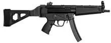 Zenith Firearms MKE Z-5RS 9mm Luger with SB Tactical Folding Arm Brace, 8.9" Barrel, 30+1 Round, Black - MKZ5RSFBT9BK