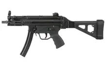 Zenith Firearms MKE Z-5P SB Rail 9mm 5.8" Black Polymer Folding Pistol Brace with 30+1 Round Capacity