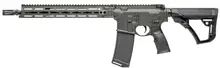 Daniel Defense DDM4 V7 SLW 5.56 NATO 14.5-Inch Deep Woods Green Cerakote Rifle with 6-Position SoftTouch Overmolding Stock