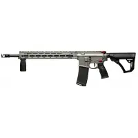 Daniel Defense DDM4 V7 Pro 5.56x45mm NATO 18" Gun Metal Gray with Black Overmolded Stock & Grip, Geissele Trigger, Red Radian Accessories - CA Compliant