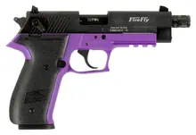 ATI GSG Firefly .22 LR 4.9" Threaded Barrel 10-Rounds Pistol - Purple/Black