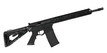 American Tactical Imports Omni Hybrid Maxx 5.56x45mm NATO 16" Semi-Automatic AR-15 Rifle with 30 Rounds, Black Polymer Grip, and Rogers Super-Stoc Stock - ATIGOMX556MTS