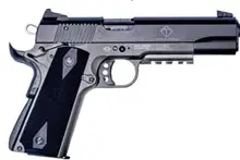 American Tactical German Sport GSG 1911 AD-OPS 22LR 5in 10RD Pistol with Faux Suppressor - Black/Grey
