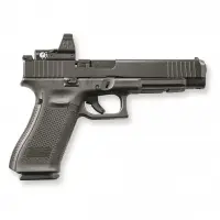 Glock 34 Gen5 MOS 9mm 5.31" Barrel Semi-Automatic Pistol with Delta Point Pro Optic, 17+1 Rounds