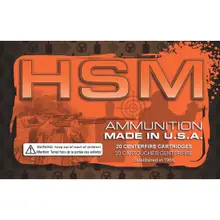 HSM 300 AAC Blackout 220GR Sierra MatchKing Subsonic Ammunition, 20 Rounds