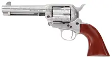 Taylor's & Company 1873 Cattleman Floral Engraved .45 LC 4.75" Barrel 6-Round Revolver with Walnut Grip