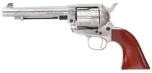 Taylor's & Company 1873 Cattleman .357 Mag 5.5" 6rd Floral Engraved Revolver with Walnut Grip