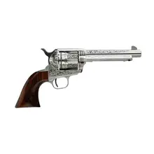 Taylor's & Co. Uberti 1873 Cattleman .45LC 4.75" Photo Engraved Revolver 6 Rounds