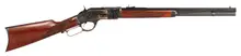 Taylor's & Company 1873 Comanchero .45 Colt Lever Action Rifle with 20" Octagonal Barrel, Checkered Straight Walnut Stock, and Color Case Hardened Finish - 2044COM