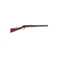 Taylor's & Co Uberti 1873 .45LC 20" Checkered Straight Stock Rifle with Adjustable Sights and Octagon Barrel