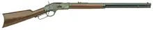 Taylor's & Company 1873 Sporting Lever Action Rifle, .357 MAG, 20" Blued Octagon Barrel, 10+1 Rounds, Walnut Stock, Case Hardened