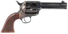 Taylor's & Company Smoke Wagon .357 Magnum Revolver, 4.75" Blued Barrel, 6 Rounds, Case Hardened Frame, Walnut Grip