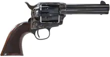 Taylor's & Co Smoke Wagon Deluxe Taylor Tuned Revolver, .357 Mag, 4.75" Barrel, 6 Rounds, Blued Case Hardened, Walnut Grip