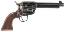 Taylor's & Company Smoke Wagon .45 Colt LC, 5.5" Blued Barrel, 6 Rounds, Case Hardened Frame, Walnut Grip Revolver
