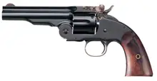 Taylor's & Co. Second Model Schofield .45 LC Revolver, 5" Barrel, 6 Rounds, Blued Finish, Walnut Grip