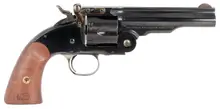 Taylor's & Company Second Model Schofield .38 Special 5" Barrel 6-Round Revolver with Blued Steel Finish and Walnut Grip