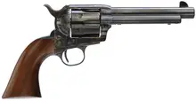Taylor's & Company 1873 Gunfighter Deluxe .357 Mag, 5.5" Blued Barrel, 6-Round, Walnut Grip, Case Hardened Steel Frame - Taylor Tuned