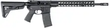 Stag Arms Stag-15 Tactical Semi-Automatic AR-15 Rifle, 5.56 NATO/.223 Rem, 16" Barrel, 30+1 Rounds, Black Nitride Finish, Magpul Furniture