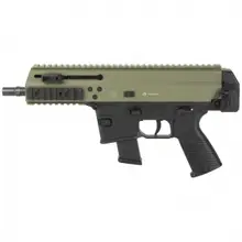 B&T APC10 Pro 10MM Semi-Auto Tactical Pistol, 6.9" Tri-Lug Barrel, 15RD, Foliage Green/Black - BT361300MFG