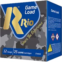RIO Super Game High Velocity 12 Gauge Ammo, 2.75" Shell, #7.5 Lead Shot, 1-1/8oz, 25 Rounds - SG3275