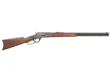 Cimarron 1873 Sporting .44 Special Lever Action Rifle with 24" Octagon Barrel, Case Hardened Frame, and Walnut Stock/Forearm - Blued Finish