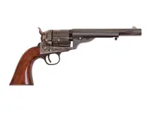 Cimarron Firearms 1860 Richards-Mason .45 LC Single Action Revolver, 5.5" Barrel, 6 Rounds, Walnut Grips, Millennium Case Hardened/Blued Finish