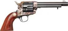 Cimarron P-Model .32/20 Winchester Single Action Revolver, 5.5" Barrel, Pre-War Frame, Blued/Color Case Hardened Finish, Walnut Grip, 6 Rounds