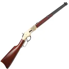CIMARRON 1866 YELLOWBOY CARBINE LEVER ACTION RIFLE .32-20 19" BARREL 10 ROUNDS BRASS RECEIVER WOOD STOCK BLUED FINISH