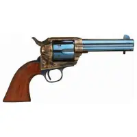 Cimarron P-Model .45LC 4.75" Barrel 6-Round Revolver with Walnut Grips and Blue Cased Finish