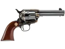 Cimarron P-Model Revolver .38/40, 4.75" CC/Blued, Walnut Stock, 6-Round, Case Hardened Frame