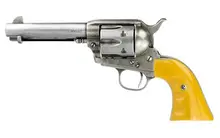 Cimarron Rooster Shooter .45 Colt Revolver, 4.75" Barrel, 6-Rounds, Antique Finish, Orange Finger Grooved Grip