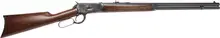Cimarron 1892 Carbine .44RM 20" Case Colored/Blued Walnut Lever Action Rifle with Saddle Ring