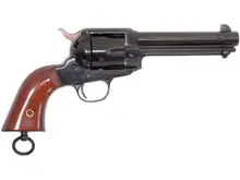 Cimarron 1890 Remington .45LC Revolver, 5.5" Barrel, 6-Round, Blued Finish, Walnut Grips