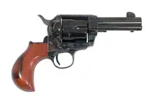 Cimarron Thunderball .45LC Revolver, 3.5" Barrel, 6-Rounds, Case Hardened/Blued, Walnut Birdshead Grip