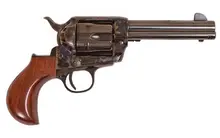 Cimarron Thunderball .45LC Revolver, 4.75" Barrel, 6-Round, Blued Finish, Walnut Birdshead Grip