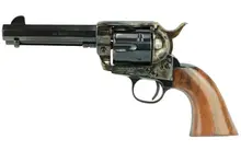 Cimarron El Malo .45 Long Colt 4.75" 6-Round Revolver with Walnut Grip and Case Hardened/Blued Finish