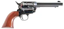 Cimarron El Malo Pre-War 357 Magnum/38 Special 5.5in Blued Revolver with Walnut Grip - 6 Rounds