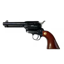 Cimarron Pistoleer .45LC, 4.75" Barrel, 6-Rounds Revolver with Blued Walnut Grip