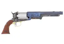 Cimarron Lonesome Dove Walker W.F.Call .44 CC Charcoal Blued Revolver with Walnut Grips