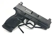 FN 509 Compact MRD 9mm Luger 3.7" Barrel Black Pistol with Optics Ready, 12+1/15+1 Rounds, Interchangeable Backstrap Grip - Model 66-100571